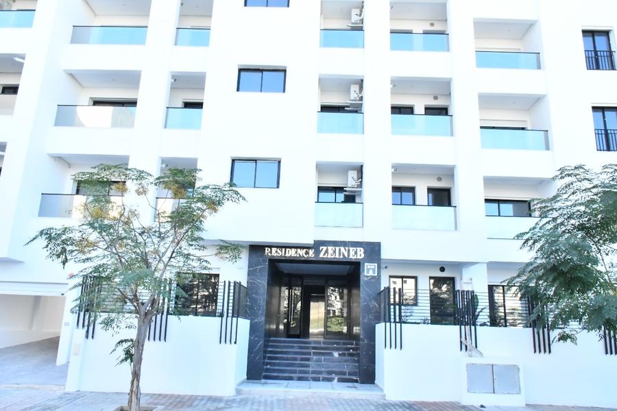 Façade Résidence Zeineb — Jardins de Carthage