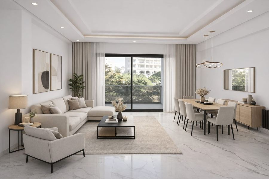 Salon S+3 — Résidence Zeineb